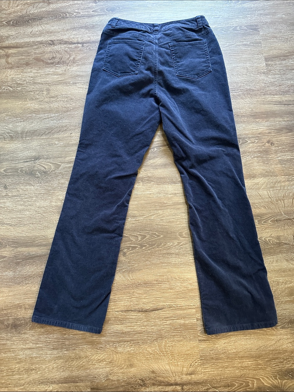 Charter Club Deep Plum Corduroy Straight-Leg Jeans - Picture 7 of 7